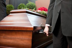 funeral coffin